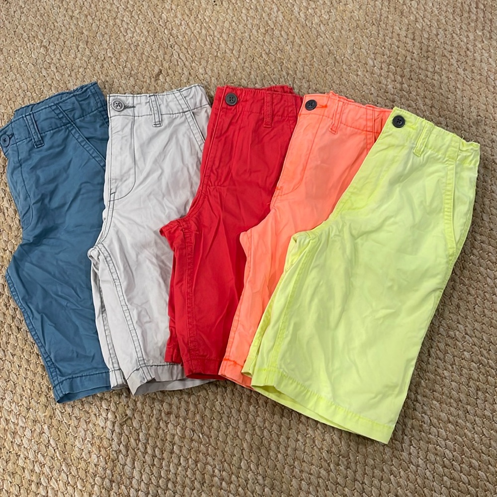 Lot of 5 pairs of boys’ size 12 shorts